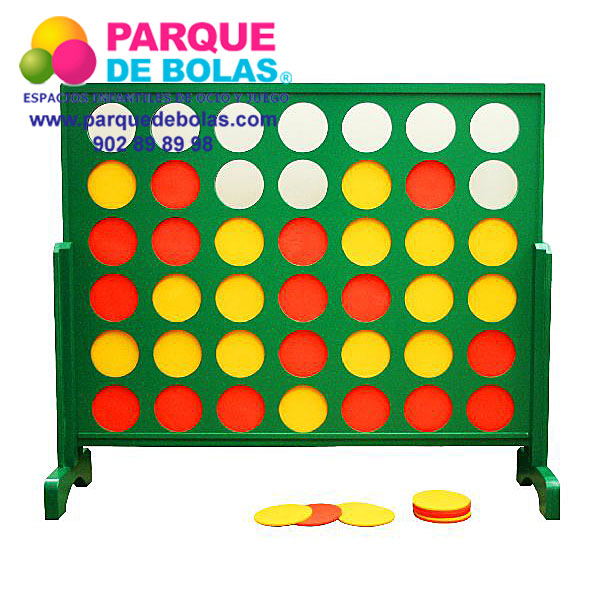 Juego CUATRO EN RAYA GIGANTE
