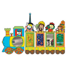 Juego de pared variado TREN DE LA CULTURA