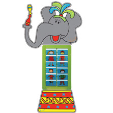 Juego de pared ELEFANTE