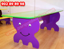 Mesa tematica Pulpo (1,80m)