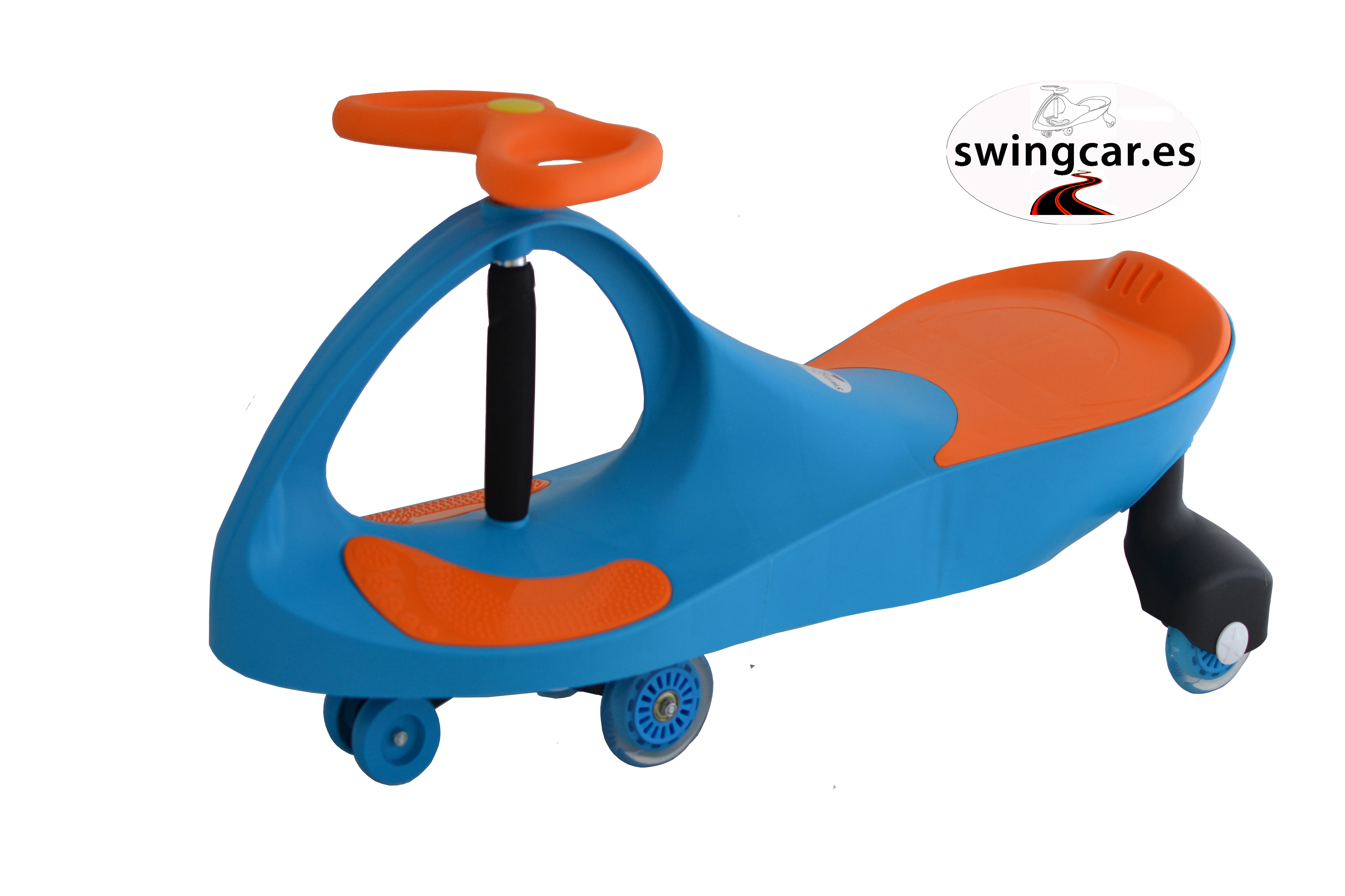 Swingcar AZUL asiento NARANJA