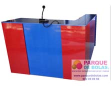 Mueble para entrada de parque en L